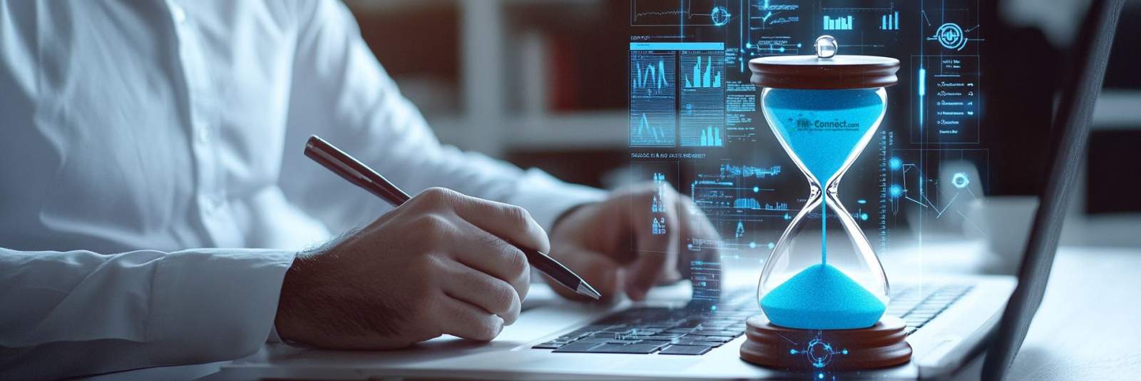 Zeitachse für Vereinbarungen und Vertragsmanagement Prozesse im Facility Management